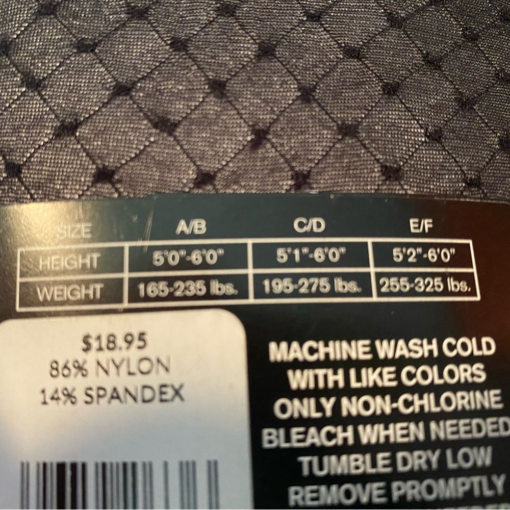 Lane Bryant Black Control Top Tights NWT - Picture 3 of 3